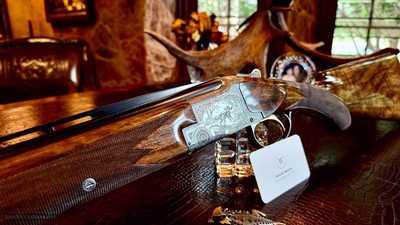 BROWNING SUPERPOSED POINTER GRADE 410GA - 26 3/8” - M / F - VANDERMISSEN G. ENGRAVED - 99% COLLECTOR CONDITION - RAREST SUPERPOSED - Image 12 of 25