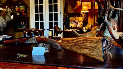 BROWNING SUPERPOSED POINTER GRADE 410GA - 26 3/8” - M / F - VANDERMISSEN G. ENGRAVED - 99% COLLECTOR CONDITION - RAREST SUPERPOSED - Image 8 of 25