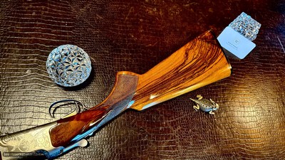 BROWNING GRADE II TYPE II 410GA - FKLT - IC / M - HAND ENGRAVED - NICKEL FINISH - GORGEOUS EUROPEAN WALNUT - TIGHT LIKE NEW - HIGH CONDITION - Image 20 of 25