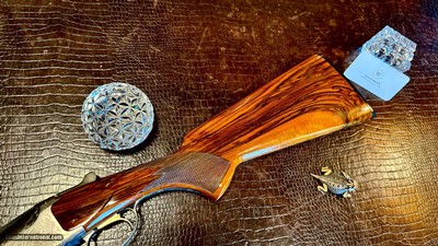 BROWNING GRADE II TYPE II 410GA - FKLT - IC / M - HAND ENGRAVED - NICKEL FINISH - GORGEOUS EUROPEAN WALNUT - TIGHT LIKE NEW - HIGH CONDITION - Image 2 of 25