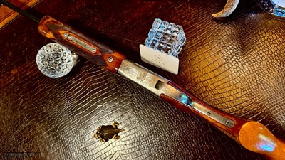 BROWNING GRADE II TYPE II 410GA - FKLT - IC / M - HAND ENGRAVED - NICKEL FINISH - GORGEOUS EUROPEAN WALNUT - TIGHT LIKE NEW - HIGH CONDITION - Image 24 of 25