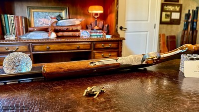 BROWNING SUPERPOSED PIGEON 410GA - CA. 1965 - 26 3/8” - SK/SK - 99% - RKLT - HARTMANN AIRWAYS CASE - INCREDIBLE CONDITION TIGHT LIKE NEW - Image 24 of 25