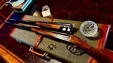 MERKEL 1620 C COMBO 16GA 20GA - 28” 28” - IC / M BOTH - DT - MAKERS NAUGAHYDE GREEN/LEATHER - 99% AS NEW - THE FINEST SXS FIELD GUN - 4 of 25