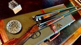MERKEL 1620 C COMBO 16GA 20GA - 28” 28” - IC / M BOTH - DT - MAKERS NAUGAHYDE GREEN/LEATHER - 99% AS NEW - THE FINEST SXS FIELD GUN - 3 of 25