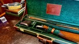 MERKEL 1620 C COMBO 16GA 20GA - 28” 28” - IC / M BOTH - DT - MAKERS NAUGAHYDE GREEN/LEATHER - 99% AS NEW - THE FINEST SXS FIELD GUN - 25 of 25