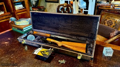 BROWNING SUPERPOSED 20GA - 28” - RKLT - BUILT 1965 - F/F CHOKES - 99% PRISTINE AND RIGHT - PROPER CRAZING IN FINISH - Image 2 of 25