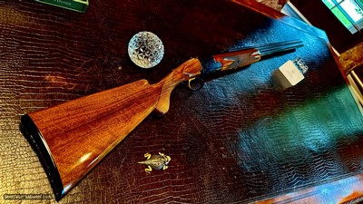 BROWNING SUPERPOSED 20GA - 28” - RKLT - BUILT 1965 - F/F CHOKES - 99% PRISTINE AND RIGHT - PROPER KNURLING IN FINISH