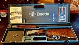 BERETTA 687 EL 28GA - 28” - PRE GOLD ERA 99% AS NEW - CASE AND ACCESSORIES - WOOD BUTTPLATE - SIDEPLATED - HAND ENGRAVED - GORGEOUS FIDDLEBACK WALNUT - 7 of 14