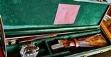 MERKEL 1620 EL 16GA - 28” - IC/M - DT - 6 LBS - MERKEL NAUGAHYDE GREEN CASE - ENGRAVER INITIALS IN FANCY CURSIVE - REMARKABLE GERMAN FIELD SHOTGUN - 8 of 11
