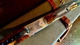 MERKEL 1620 EL 16GA - 28” - IC/M - DT - 6 LBS - MERKEL NAUGAHYDE GREEN CASE - ENGRAVER INITIALS IN FANCY CURSIVE - REMARKABLE GERMAN FIELD SHOTGUN - 11 of 11