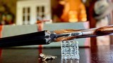 MERKEL 1620 EL 16GA - 28” - IC/M - DT - 6 LBS - MERKEL NAUGAHYDE GREEN CASE - ENGRAVER INITIALS IN FANCY CURSIVE - REMARKABLE GERMAN FIELD SHOTGUN - 7 of 11