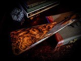 MERKEL 1620 EL 16GA - 28” - IC/M - DT - 6 LBS - MERKEL NAUGAHYDE GREEN CASE - ENGRAVER INITIALS IN FANCY CURSIVE - REMARKABLE GERMAN FIELD SHOTGUN