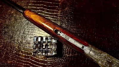 BROWNING SUPERPOSED RKLT GRADE II EARLY PIGEON 20GA - F. FUNKEN DOUBLE SIGNED - 26.5” - M / F - ca. 1958 - DELUXE COLLECTOR GUN - Image 11 of 16