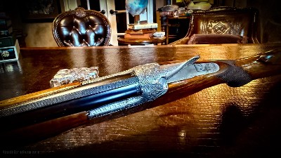 BROWNING SUPERPOSED RKLT GRADE II EARLY PIGEON 20GA - F. FUNKEN DOUBLE SIGNED - 26.5” - M / F - ca. 1958 - DELUXE COLLECTOR GUN - Image 12 of 16