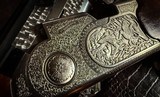 BERETTA 687 SILVER PIGEON II 28GA 410GA 99% - “JEG SPECIAL” - 28” - LEATHER CANVAS CASE W/ACCESSORIES - SPLENDID CONDITION ALL AROUND - 3 of 19