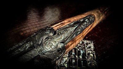 BROWNING SUPERPOSED MIDAS 28GA - F/F - 26 3/8” - 99% CONDITION - 1 OF 2 MADE IN 1961 IN MIDAS 28GA - EXQUISITE COLLECTOR’S ULTIMATE ERA PIECE - Image 17 of 18
