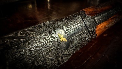 BROWNING SUPERPOSED MIDAS 28GA - F/F - 26 3/8” - 99% CONDITION - 1 OF 2 MADE IN 1961 IN MIDAS 28GA - EXQUISITE COLLECTOR’S ULTIMATE ERA PIECE - Image 5 of 18