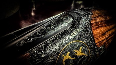 BROWNING SUPERPOSED MIDAS 28GA - F/F - 26 3/8” - 99% CONDITION - 1 OF 2 MADE IN 1961 IN MIDAS 28GA - EXQUISITE COLLECTOR’S ULTIMATE ERA PIECE - Image 14 of 18