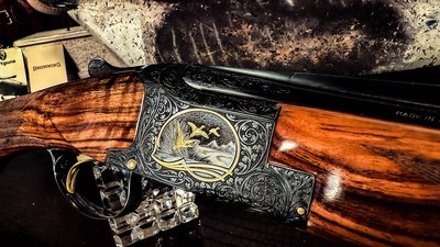 BROWNING SUPERPOSED MIDAS 28GA - F/F - 26 3/8” - 99% CONDITION - 1 OF 2 MADE IN 1961 IN MIDAS 28GA - EXQUISITE COLLECTOR’S ULTIMATE ERA PIECE - Image 2 of 18