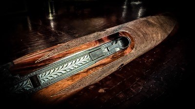 BROWNING SUPERPOSED MIDAS 28GA - F/F - 26 3/8” - 99% CONDITION - 1 OF 2 MADE IN 1961 IN MIDAS 28GA - EXQUISITE COLLECTOR’S ULTIMATE ERA PIECE - Image 11 of 18