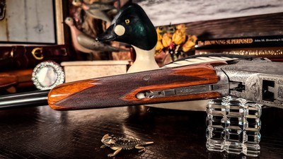 BROWNING SUPERPOSED POINTER 20GA - M/F - 28” ca. 1960 - 99% CONDITION - MAGIS ENGRAVED -FINE RARE SHOTGUN GRADE LOW PRODUCTION - UNTOUCHED ORIGINAL - Image 20 of 24