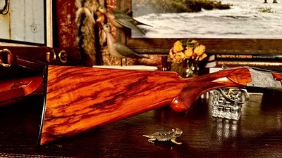 BROWNING SUPERPOSED POINTER 20GA - M/F - 28” ca. 1960 - 99% CONDITION - MAGIS ENGRAVED -FINE RARE SHOTGUN GRADE LOW PRODUCTION - UNTOUCHED ORIGINAL - Image 4 of 24