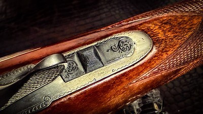 BROWNING SUPERPOSED POINTER 20GA - M/F - 28” ca. 1960 - 99% CONDITION - MAGIS ENGRAVED -FINE RARE SHOTGUN GRADE LOW PRODUCTION - UNTOUCHED ORIGINAL - Image 12 of 24