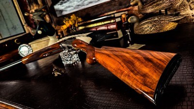 BROWNING SUPERPOSED POINTER 20GA - M/F - 28” ca. 1960 - 99% CONDITION - MAGIS ENGRAVED -FINE RARE SHOTGUN GRADE LOW PRODUCTION - UNTOUCHED ORIGINAL - Image 2 of 24