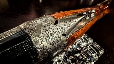 BROWNING SUPERPOSED POINTER 20GA - M/F - 28” ca. 1960 - 99% CONDITION - MAGIS ENGRAVED -FINE RARE SHOTGUN GRADE LOW PRODUCTION - UNTOUCHED ORIGINAL - Image 10 of 24