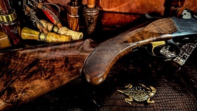 BROWNING CITORI GRAN LIGHTNING 410GA 28” INVECTOR - HIGH CONDITION - BEAUTIFUL BLACK FEATHERCROTCH WALNUT - NEW BROWNING CASE