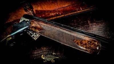 BROWNING CITORI GRAN LIGHTNING 410GA 28” INVECTOR - HIGH CONDITION - BEAUTIFUL BLACK FEATHERCROTCH WALNUT - NEW BROWNING CASE - Image 6 of 8