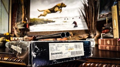 BROWNING SUPERLIGHT GRADE VI 20GA - BLACK FEATHERCROTCH WALNUT - ORIGINAL BOX- INVECTOR CHOKES - HIGH CONDITION - GORGEOUS SHOTGUN! - Image 16 of 16