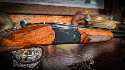 BERETTA ORVIS UPLANDER 28GA 26” LEFT HANDED “CUSTOM” IC/M FIXED - HIGH CONDITION - SPLENDID EURO WALNUT - MOST BEAUTIFUL UPLANDER AS I HAVE EVER SEEN - Image 11 of 22