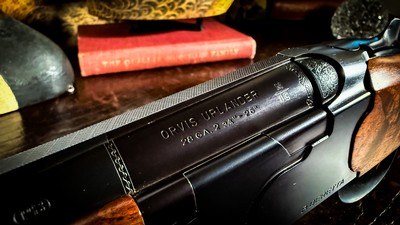BERETTA ORVIS UPLANDER 28GA 26” LEFT HANDED “CUSTOM” IC/M FIXED - HIGH CONDITION - SPLENDID EURO WALNUT - MOST BEAUTIFUL UPLANDER AS I HAVE EVER SEEN - Image 4 of 22