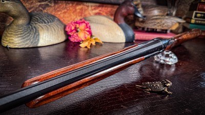 BERETTA ORVIS UPLANDER 28GA 26” LEFT HANDED “CUSTOM” IC/M FIXED - HIGH CONDITION - SPLENDID EURO WALNUT - MOST BEAUTIFUL UPLANDER AS I HAVE EVER SEEN - Image 20 of 22