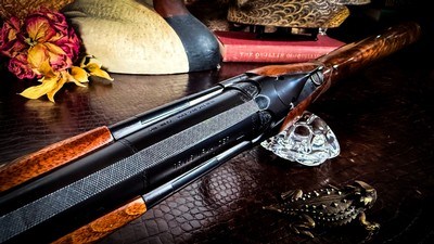 BERETTA ORVIS UPLANDER 28GA 26” LEFT HANDED “CUSTOM” IC/M FIXED - HIGH CONDITION - SPLENDID EURO WALNUT - MOST BEAUTIFUL UPLANDER AS I HAVE EVER SEEN - Image 17 of 22