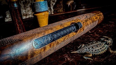 BROWNING 725 SPORTING MEDALLION HIGH GRADE 410GA 30” DIANA CHOKES 99% CONDITION NEGRINI FACTORY CASE ALL ACCESSORIES HIGHEST GRADE WALNUT - Image 17 of 17