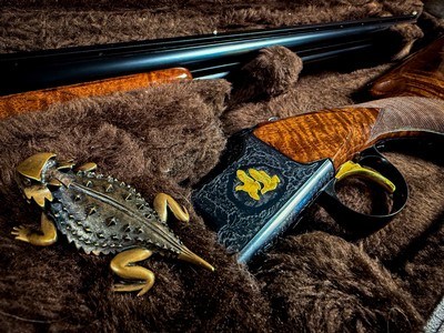 BROWNING SUPERPOSED PRESENTATION P1 20GA - 26” - IC / M - ca. 1980 - TIGHT LIKE NEW - PRESENTATION WALNUT - HIGH CONDITION SHOTGUN FOR THE GUNROOM - Image 6 of 24