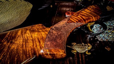 BROWNING SUPERPOSED PRESENTATION P1 20GA - 26” - IC / M - ca. 1980 - TIGHT LIKE NEW - PRESENTATION WALNUT - HIGH CONDITION SHOTGUN FOR THE GUNROOM - Image 2 of 24
