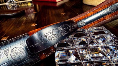 BROWNING SUPERPOSED PRESENTATION P1 20GA - 26” - IC / M - ca. 1980 - TIGHT LIKE NEW - PRESENTATION WALNUT - HIGH CONDITION SHOTGUN FOR THE GUNROOM - Image 18 of 24