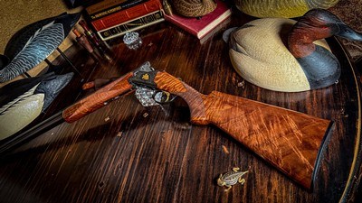 BROWNING SUPERPOSED PRESENTATION P1 20GA - 26” - IC / M - ca. 1980 - TIGHT LIKE NEW - PRESENTATION WALNUT - HIGH CONDITION SHOTGUN FOR THE GUNROOM - Image 7 of 24