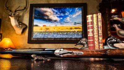 BROWNING GRADE III 28GA CITORI LIGHTNING 26” INVECTOR ca. 1998 - 99% - REMARKABLE FIDDLEBACK BLACK WALNUT - NEW BROWNING CASE - Image 14 of 17
