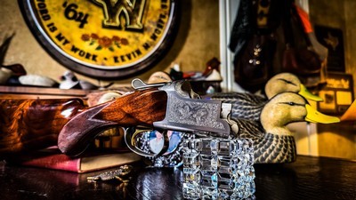 BROWNING GRADE III 410GA 26” CITORI LIGHTNING - RKLT - IC / M FIXED CHOKES ca. 1989 - MAGNIFICENT EXHIBITION BLACK WALNUT - Image 13 of 18