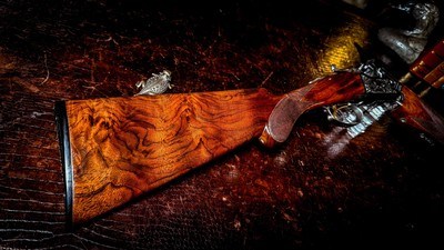 BROWNING GRADE III 410GA 26” CITORI LIGHTNING - RKLT - IC / M FIXED CHOKES ca. 1989 - MAGNIFICENT EXHIBITION BLACK WALNUT - Image 2 of 18