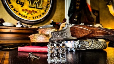 BROWNING GRADE III 410GA 26” CITORI LIGHTNING - RKLT - IC / M FIXED CHOKES ca. 1989 - MAGNIFICENT EXHIBITION BLACK WALNUT - Image 14 of 18
