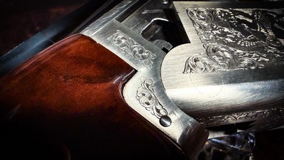 BROWNING GRADE III 410GA 26” CITORI LIGHTNING - RKLT - IC / M FIXED CHOKES ca. 1989 - MAGNIFICENT EXHIBITION BLACK WALNUT