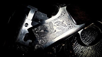 BROWNING GRADE III 410GA 26” CITORI LIGHTNING - RKLT - IC / M FIXED CHOKES ca. 1989 - MAGNIFICENT EXHIBITION BLACK WALNUT - Image 6 of 18