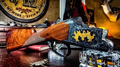 BROWNING SUPERLIGHT GRADE VI 410GA - 26” - 99% - INVECTOR - IRIDESCENT BLACK FEATHERCROTCH WALNUT