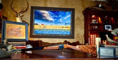BROWNING SUPERLIGHT SUPERPOSED 12GA IC / SK - RAREST SOLID RIB 99% NEAR NEW IN BOX - BLACK FEATHERCROTCH WALNUT STOCK UPGRADE - SEXY SHOTGUN!!