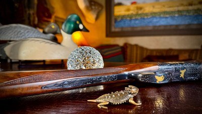 BROWNING SUPERLIGHT GRADE VI 20GA AS-NEW IN BOX 5-INVECTOR CHOKES TOOL AND THE FINEST BLACK FEATHERCROTCH WALNUT - Image 11 of 19